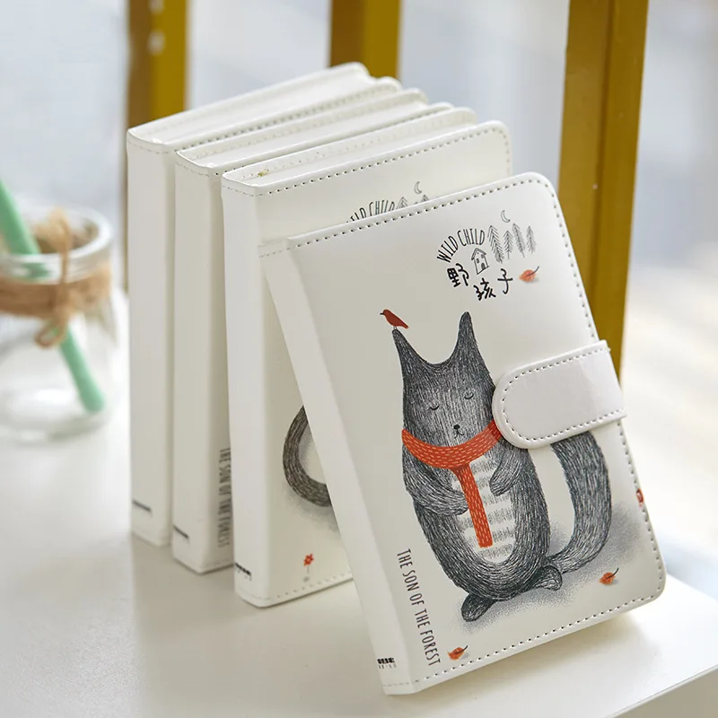 

Cute Animal Schedule This Sleek Minimalist Thick Hand Book Notebook Student Book