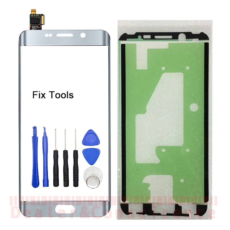 

1PCS Tested For Samsung Galaxy S6 Edge+ Plus G928 G928F SM-G928C G928G G9287 Digitizer Touch Screen Panel+Tools+Sticker