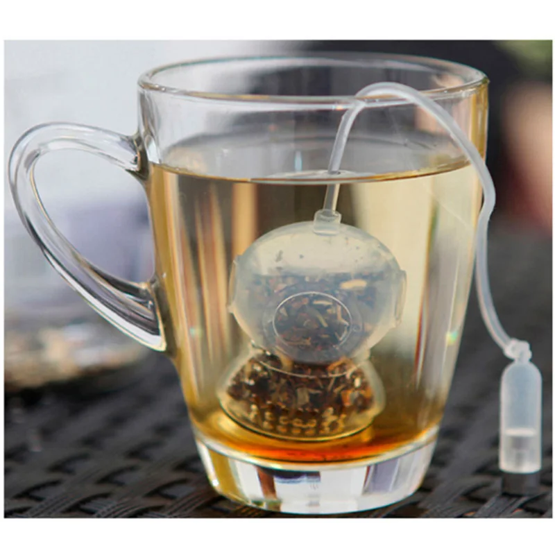Silicone Tea Strainer Filtre For Green Tea/Puer/Oolong Tea Bags