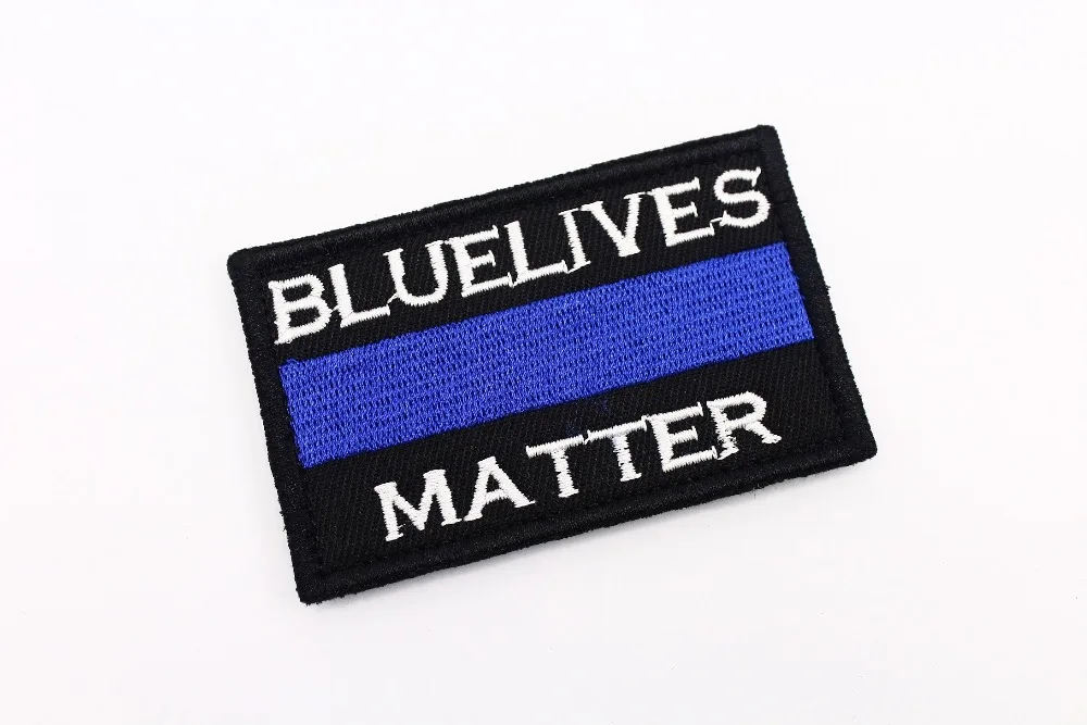 Blue Lives Matter Thin Blue Line LEO Patch 