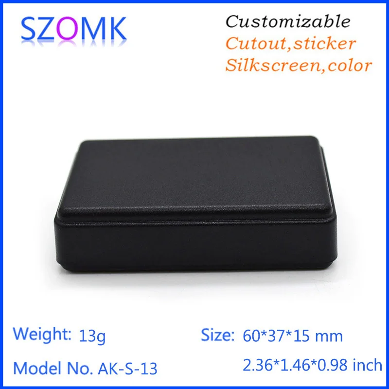 plastic enclosure for electronics control box szomk diy enclosure junction box plastic housing small abs instrument enclosure distribution box black plastic box enclosure electronics case    (8).jpg