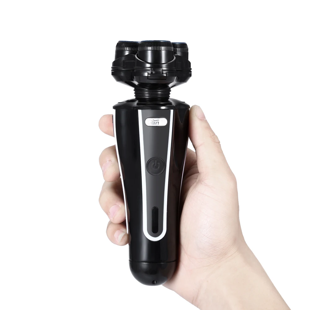 

CANFILL Men Washable Rechargeable Electric Shaver Razor with 360 degree Floating Heads 1 Hour Quick Charge Hair Removal CF-301