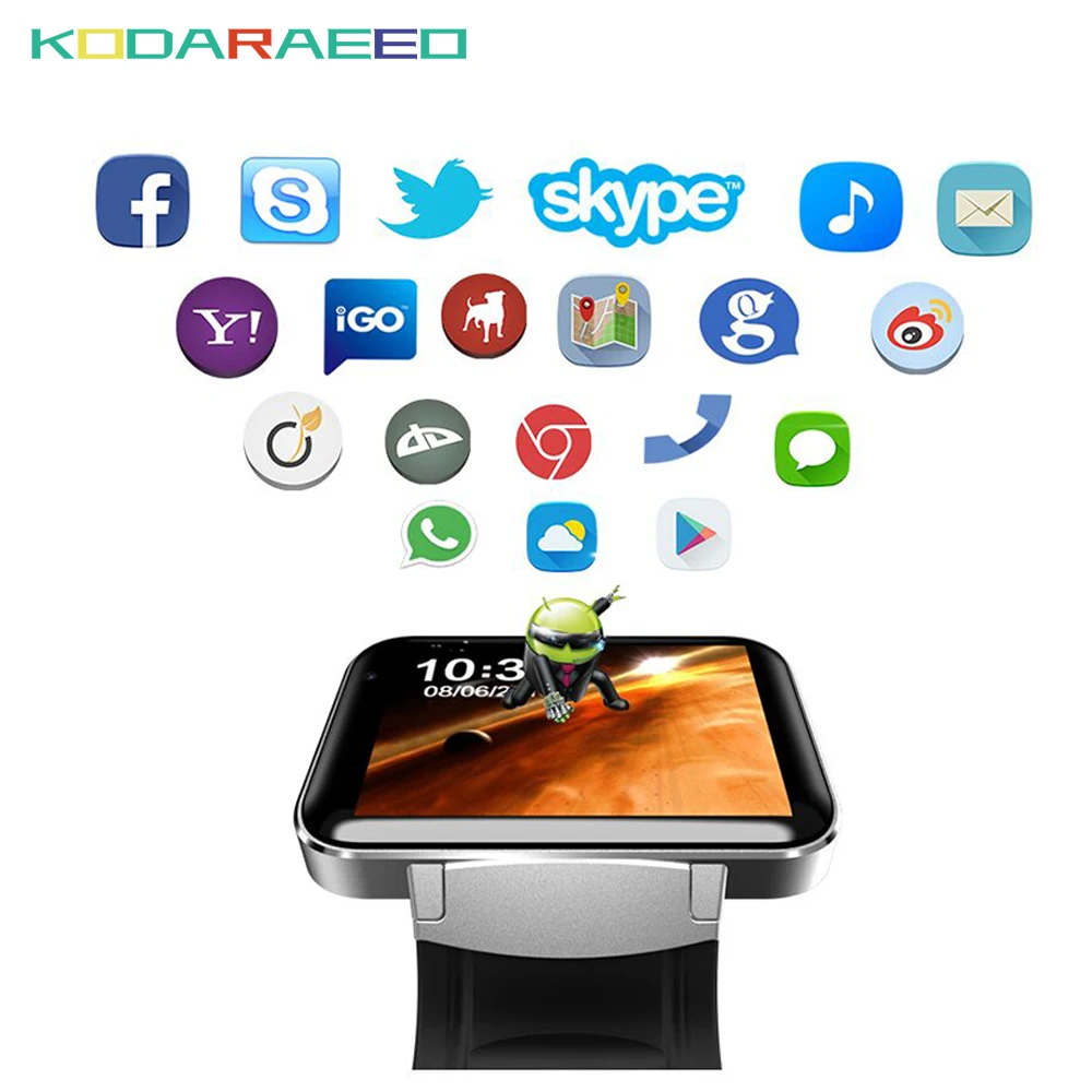 DM98 Смарт часы для телефона Android с GPS 3G сим картой шагомер спортивный трекер умные