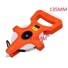 30 м метр открытая катушка рулетка дюймов строительные измерительные инструменты весы ударопрочный Стекловолоконная катушка вставка измерительные инструменты