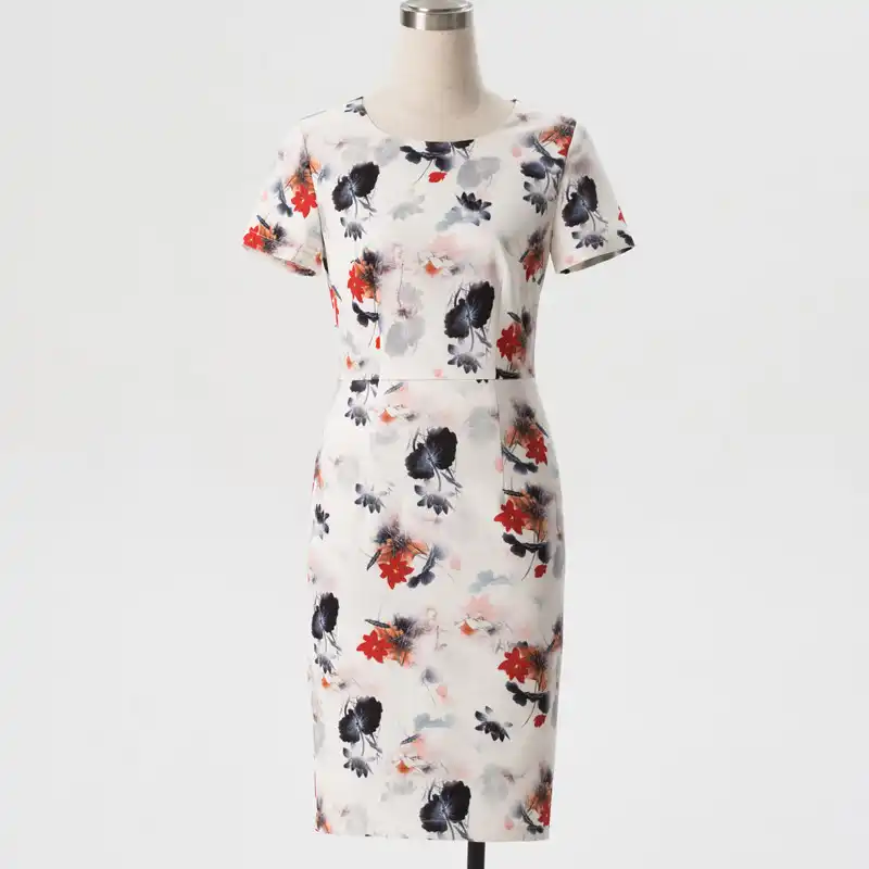 frock style one piece knee length