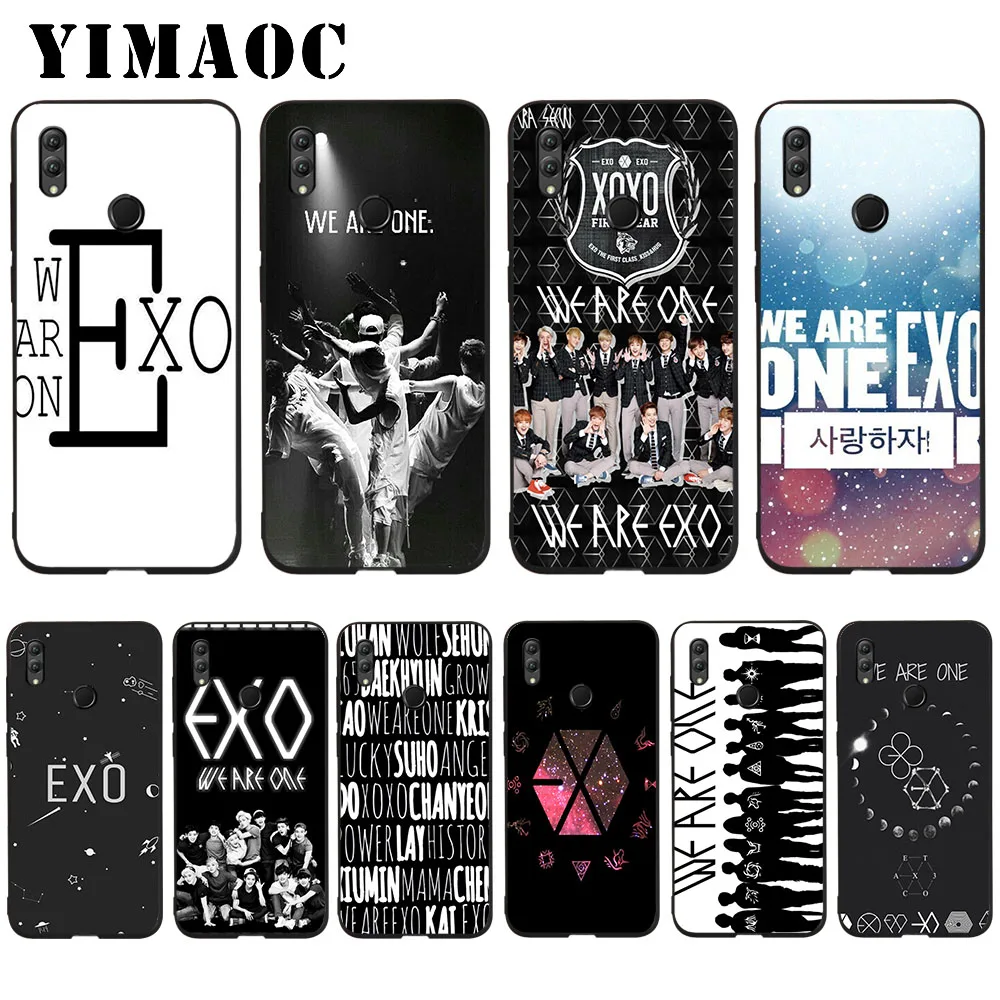 YIMAOC We Are One EXO Soft Case for Huawei Honor Note 10 9 Lite 8C 8X 8 7X 7A 3GB Pro 7C 6A |