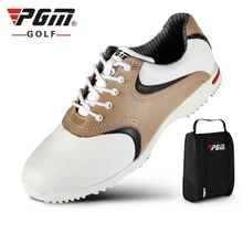 Brand PGM Genuine font b Leather b font font b Mens b font Tour 360 Boa