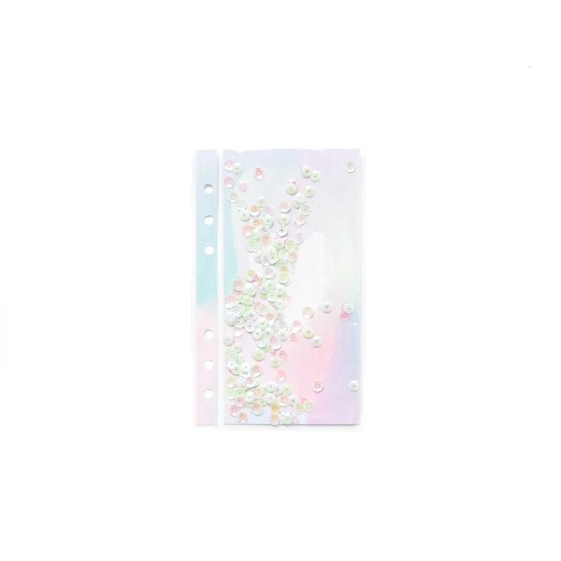 Lovedoki блестки серии креативный индекс разделитель страниц для Filofax спиральный ноутбук A5A6A7 аксессуары для планировщика встряхнуть карты канцелярские принадлежности - Цвет: Love
