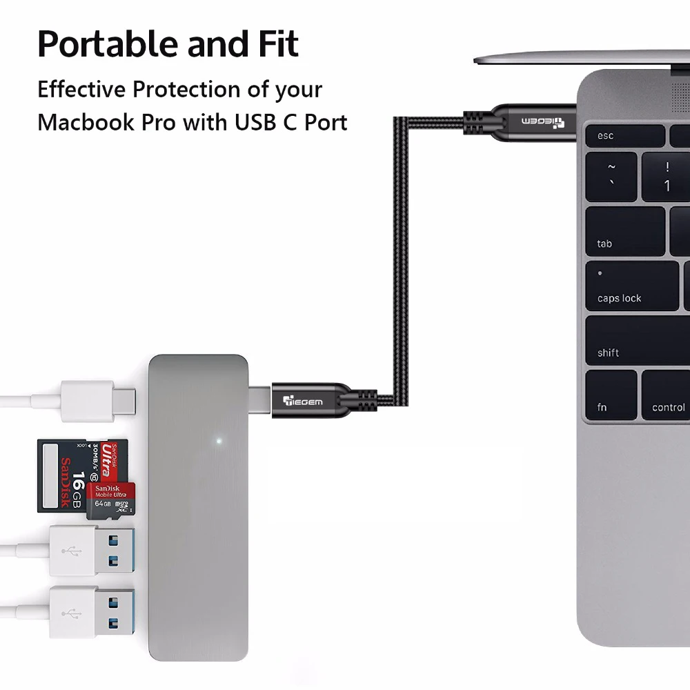 TIEGEM USB 3,1 GEN 2 type C кабель-удлинитель высокая скорость супер быстрый 10 Гбит/с для nintendo Switch, MacBook Pro папа-мама 3A