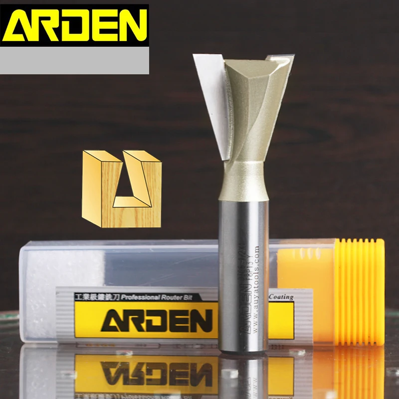 4pcs/set router bit Dovetail bit router bit for wood working carving