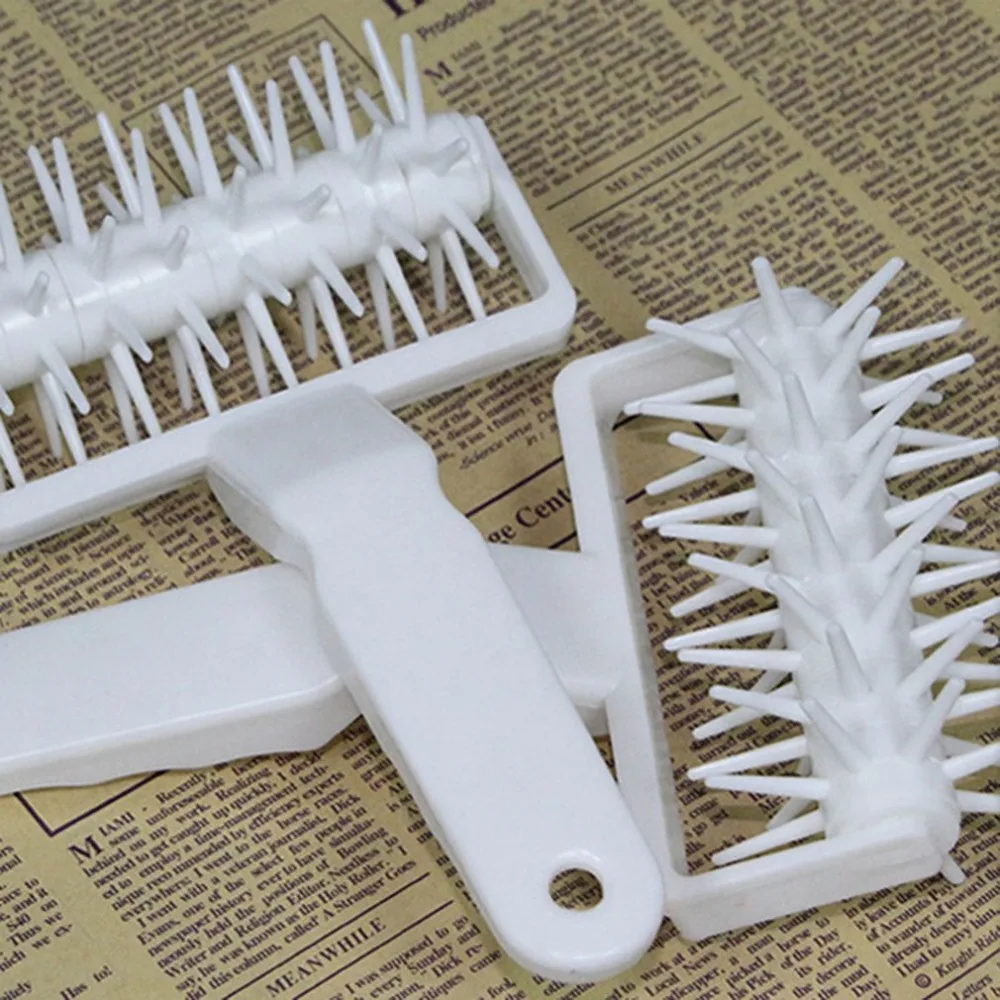 Baking Tools DIY Plastic Pizza Cookies Dough Roller Pastry Pie Needle Wheels Cutter Sewing Machine Bread Hole Punch