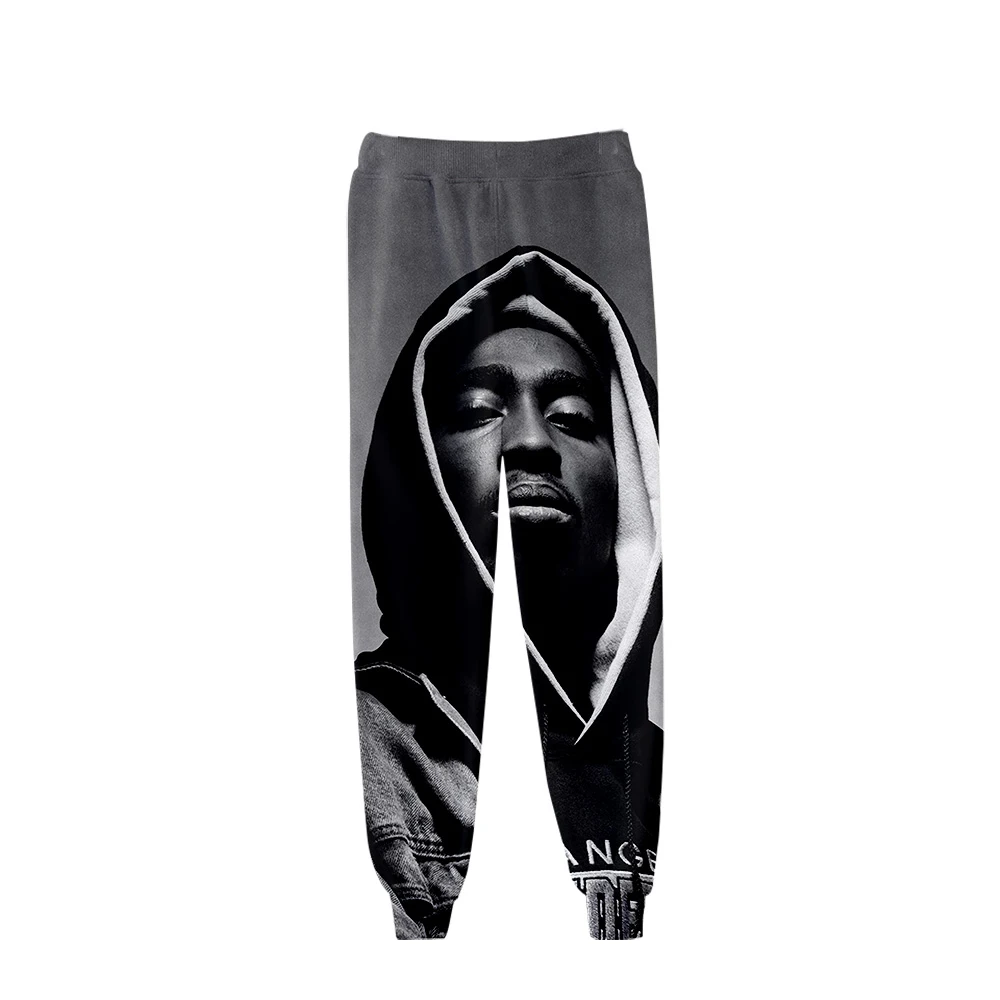 Американский рэпер Tupac 2PAC 3D брюки высококачественные спортивные для отдыха в