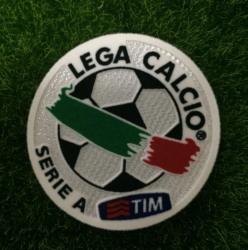 2005 2008 Toppa Serie A Tim Patch Italy League Lega Calcio Patch With 3 Flag Patches Aliexpress