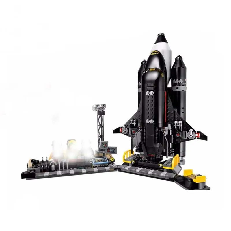 07098 DC Super Heroes Batman Movie The Bat-Space Shuttle Building Bricks Blocks Toys Compatible with Legoings Batman 70923