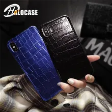 

HALOCASE Fashion mobile phone case with Luxury mandsguoji Genuine Leather for iphone 6s 6plus 7 7 plus 8 plus X XR XS MAX Case