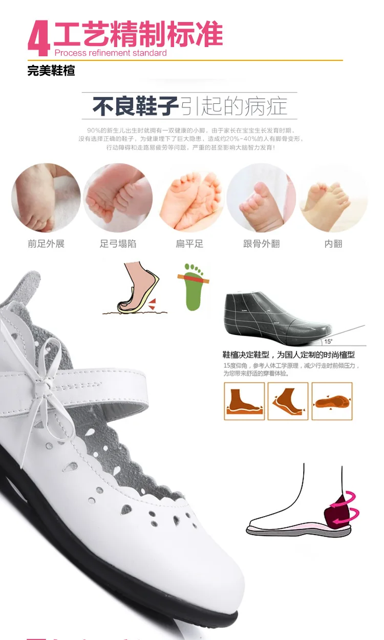 Новая модная детская обувь танцевальная обувь для девочек детская обувь из натуральной кожи обувь принцессы для девочек sx1331