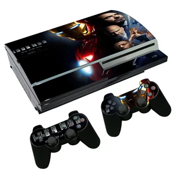 

Avengers Iron Man Skin Sticker Decal for PS3 Fat PlayStation 3 Console and Controllers For PS3 Skins Sticker Vinyl