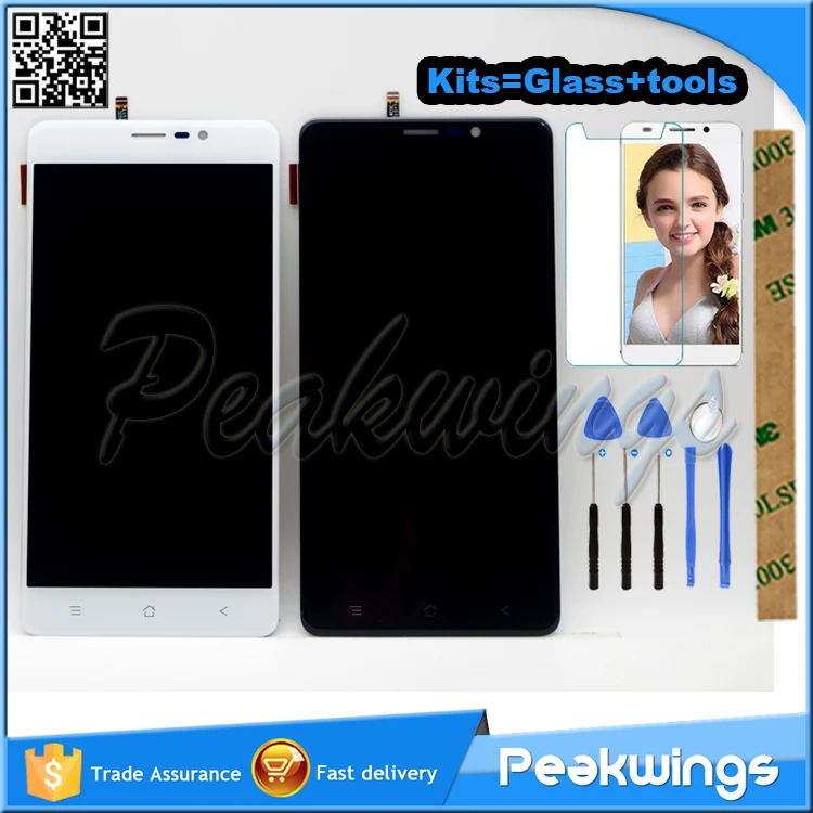 

5.5" LCD DisplayFor BlackView A8 Max LCD Display Screen with Touch Screen Assembly Complete