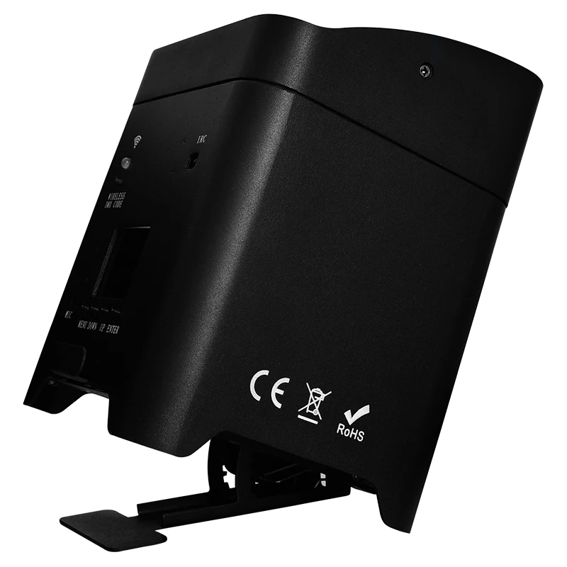IMRELAX 64 шт. 4*18 Вт RGBWA + UV LED Par свет с футляром для танцевального пола Освещение сцены
