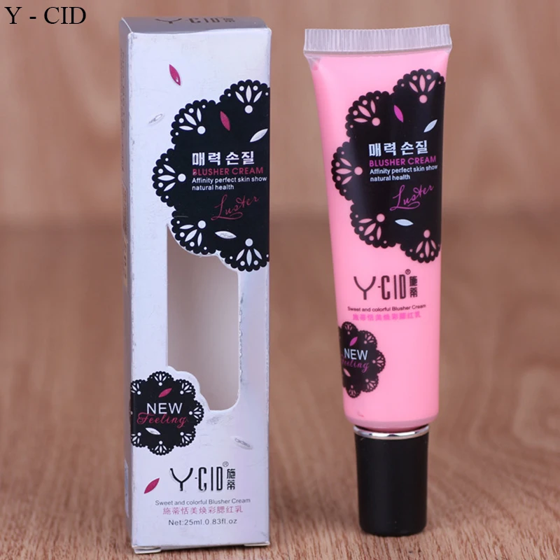 

brand Y - CID Make UP makeup Poppy pink Tint Stain Liquid Blusher Blush cream for Lips Cheek Maquiagem Beauty Cosmetics