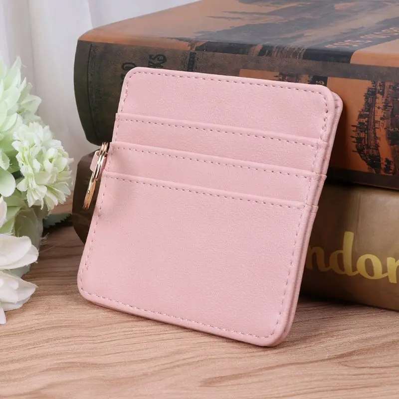 

Women Girls Coin Purse Lovely Cat Ear Cash Credit Card Holder Wallet Key Chain