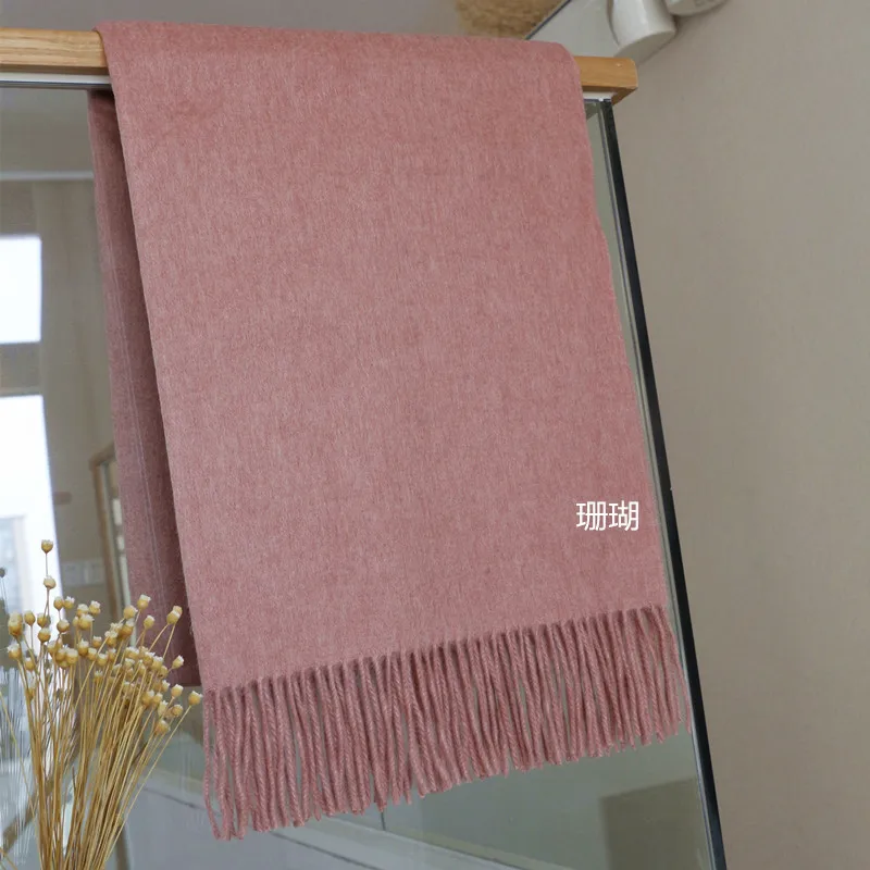 100% Cashmere Scarf 2018 Autumn Winter Solid Color Wool Shawl Men Women Big size women High quality hijab 37 color 200*70cm 100% Cashmere Scarf 2018 Autumn Winter Solid Color Wool Shawl Men Women Big size women High quality hijab 37 color 200*70cm