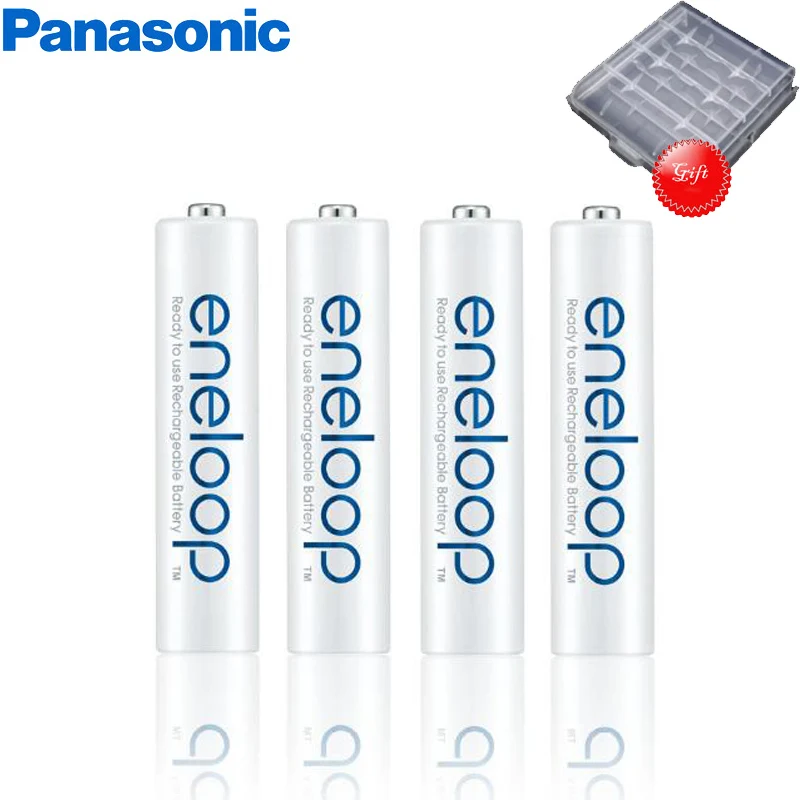 

100% Original Panasonic 1.2V 800mAh AAA Rechargeable Battery for remote control toys Ni-MH Pre-charged Battery cycle 2100 times