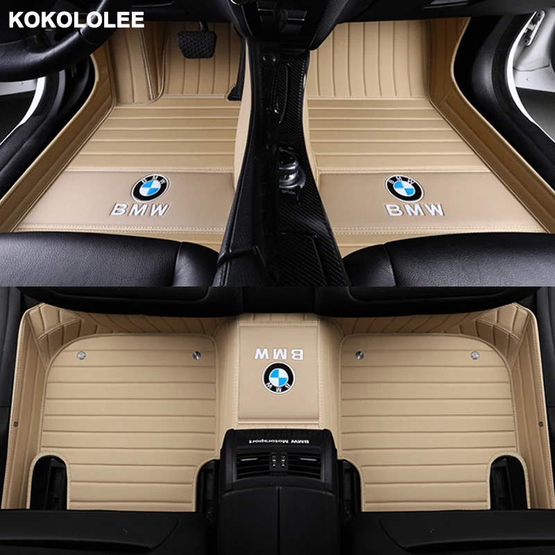 

kokololee Custom car floor mats for Audi all model a3 8v a4 b7 b8 b9 q7 q5 a6 c7 a5 q3 tt cc car styling car accessories
