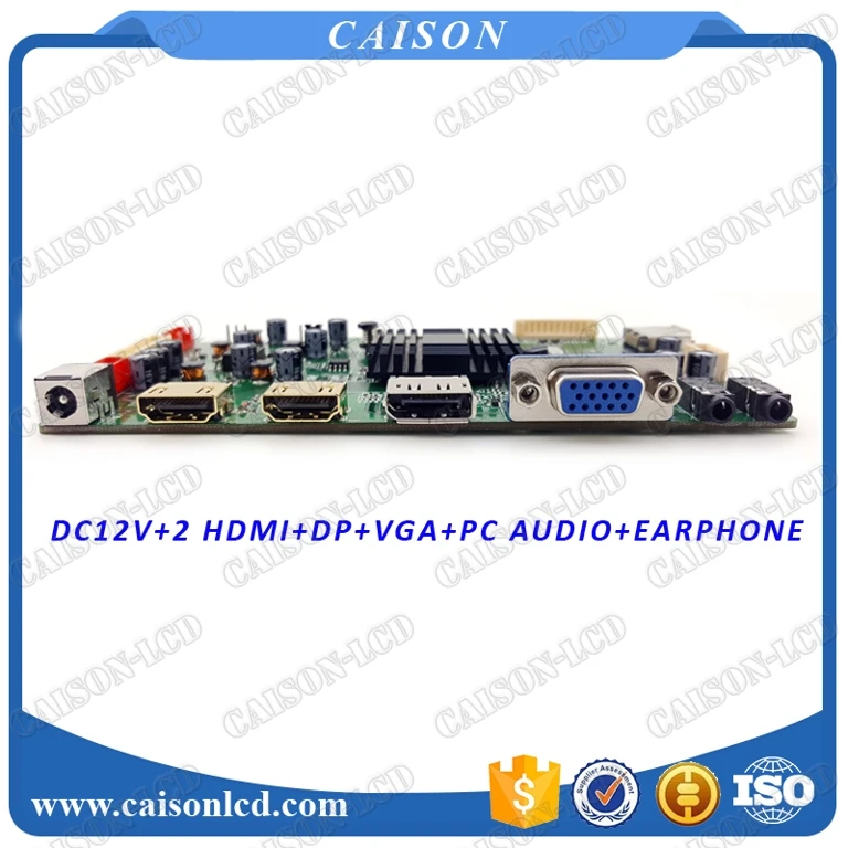 2 HDMI + VGA DP аудио 4 к ЖК контроллер Плата Поддержка панель с 3840*2160|Запасные части| |