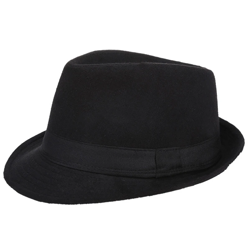 Популярные зимние женские шляпы Fedora, винтажные шляпы от солнца для женщин, женские шляпы с широкими полями, шерстяная фетровая шляпа с цветами для женщин