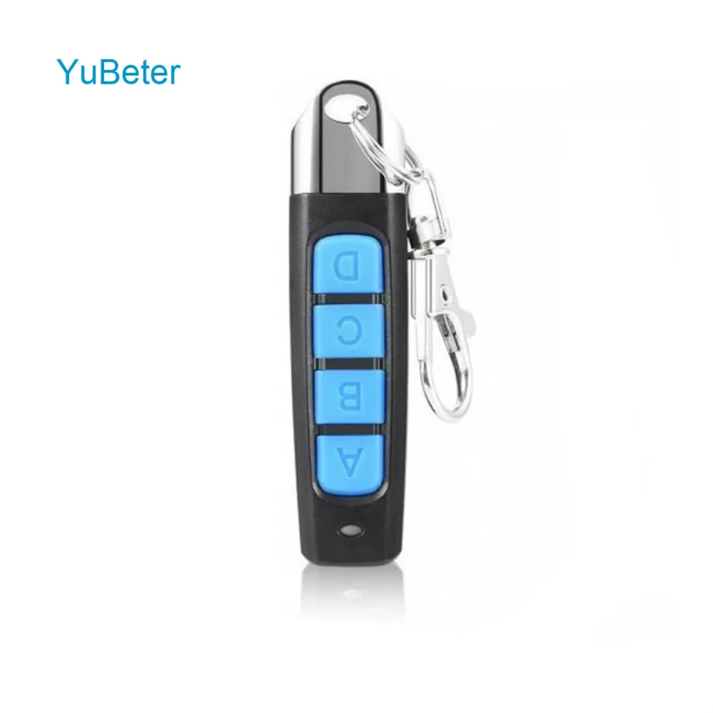 

YuBeter Electric Remote Control Duplicator 433MHZ/315MHZ/330MHZ ABCD Keys Clone Garage Gate Door Opener Car Anti-theft Lock Key