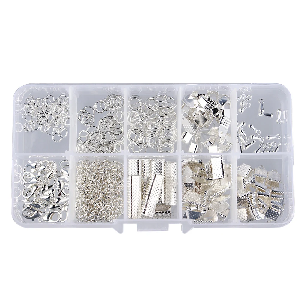 Jewelry Making Starter Kit Set Earring Bracelet Necklace Craft Findings Box