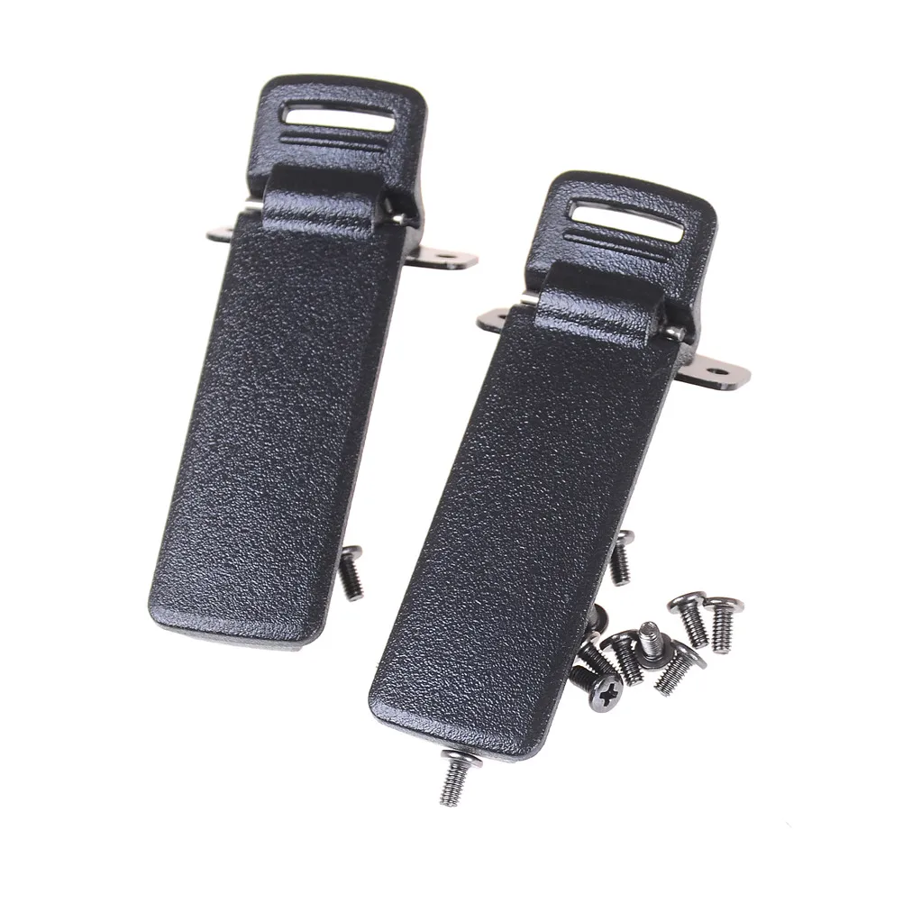 2 шт. Walkie Talkie запасные части задней зажим для ремня Baofeng UV 5R передающие устройства