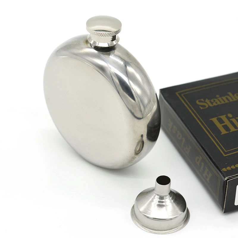 Buy Mini Portable 5oz Stainless Steel Flask Hip Flask