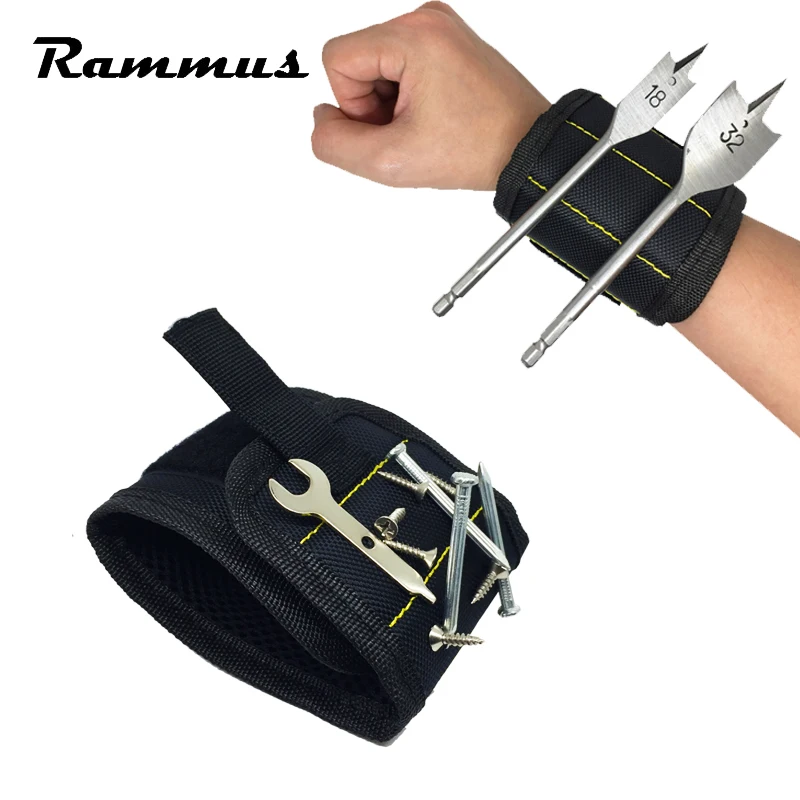 Strong Wristband Pocket Tool Bag Belt Pouch Screws