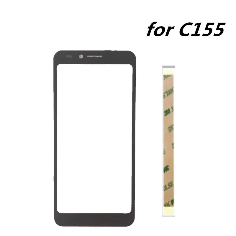 

New 5.0inch For Senseit C155 touch Screen Glass sensor panel lens glass replacement for Senseit C155 cell phone