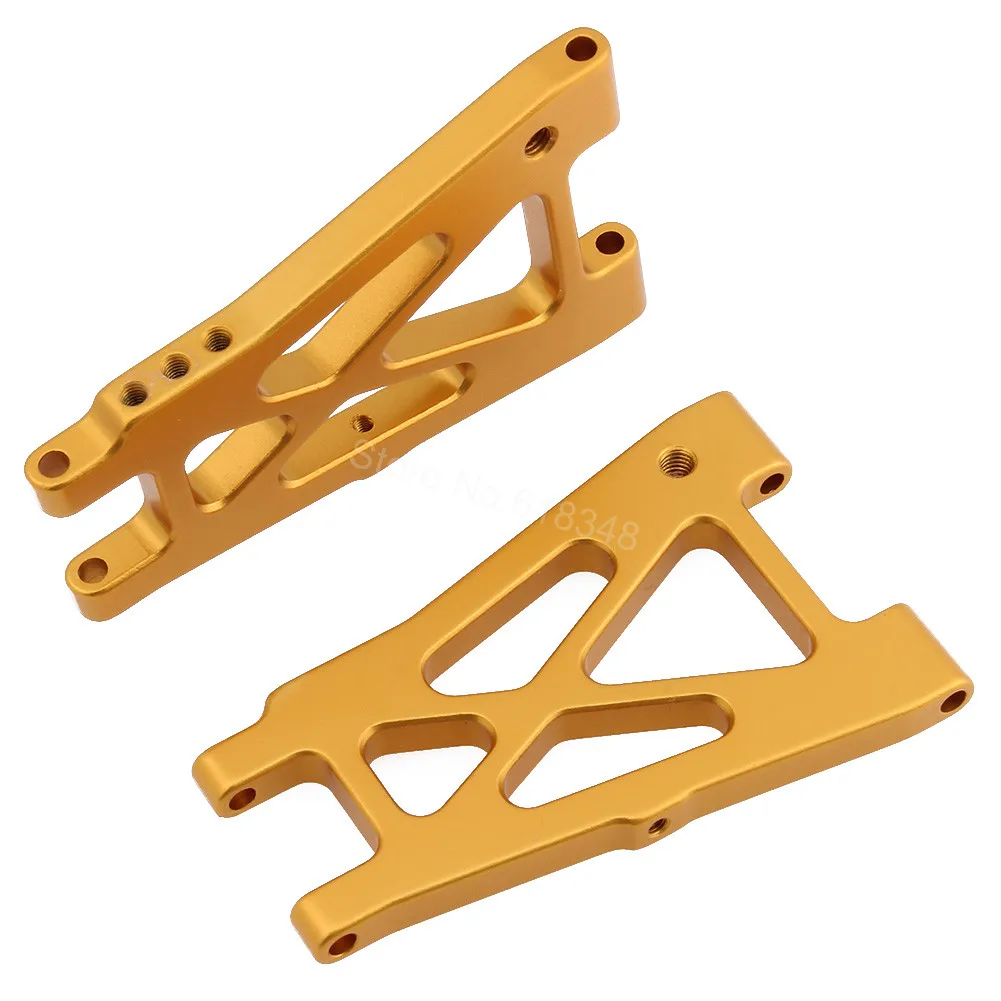 

Aluminum Rear Lower Suspension Arm (L/R) For Kyosho 1/10 OPTIMA JAVELIN Remote Control 4WD Buggy 30617 30618 Option Parts