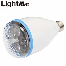 New Popular Mini RGB LED E27 3W Full Color Stage Effect Lighting Lamp Party Disco Club DJ Bar Light Show EU US Plug
