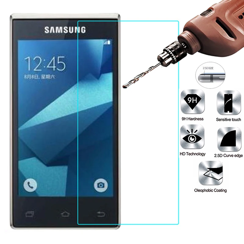2.5D Закаленное стекло для Samsung galaxy G9198 9H Высокое качество Взрывозащищенная