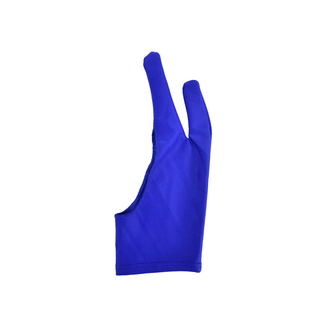 21,5 см черная противообрастающая перчатка с 2 пальцами, как для правой, так и для левой руки, для любого графического планшета