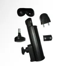 Тележка для гольфа Аксессуары Регулируемый зонт держатель клубники ABS черный