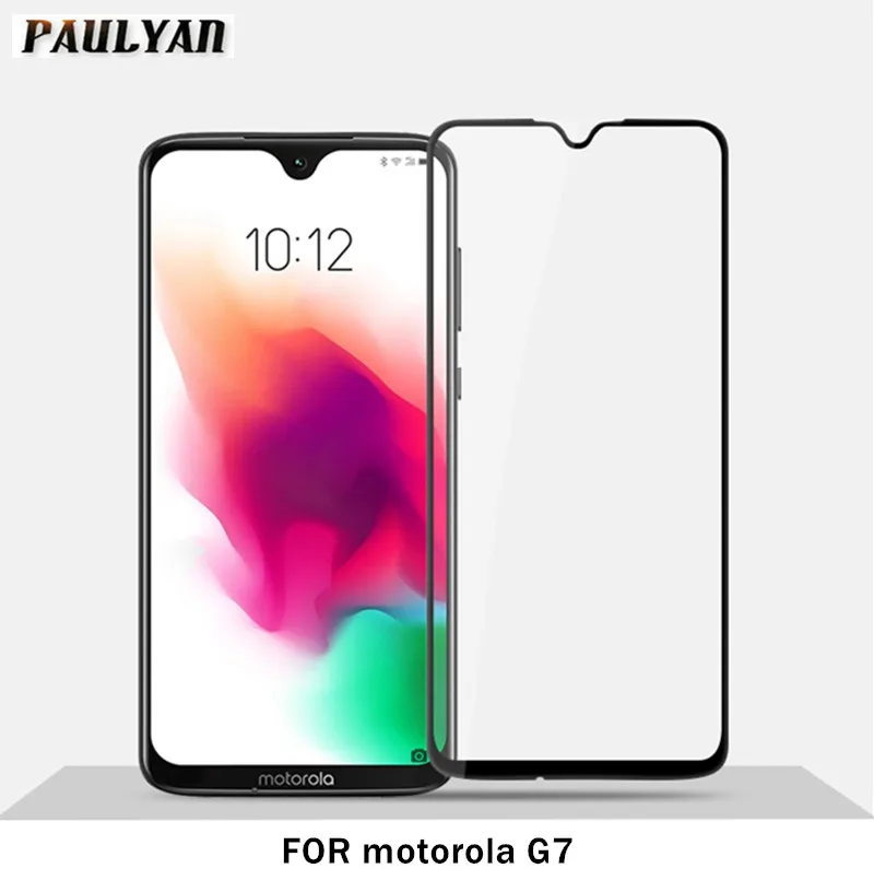 Полное покрытие Защитное стекло для Motorola E5 G7 Play чехол телефона Защита экрана Moto