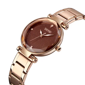 

Luxury Starry Sky Women's Watch Rose Gold Black Stainless Steel Band Quartz Fashion Diamond Womans Ladies Bracelet Dress Watches