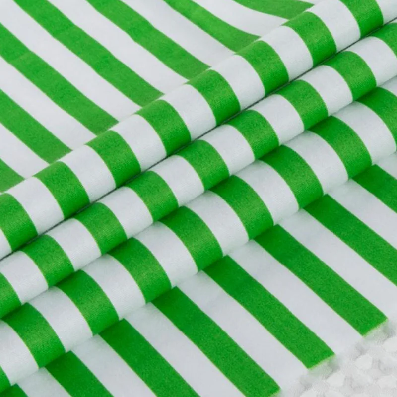 160 см* 50 см хлопок темно-синий красный зеленый желтый розовый черный широкая полоса ткань для комплект кровати «сделай сам» одежда лоскутное украшение ткани - Цвет: Зеленый