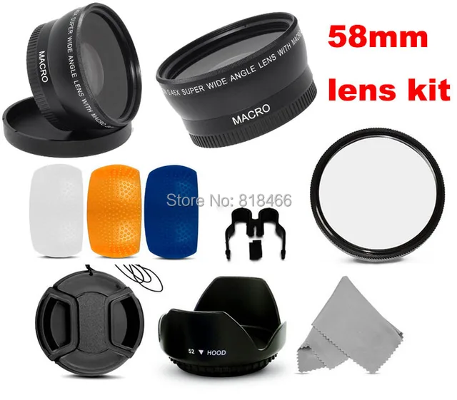 Cheap free shipping 58mm fisheye wide angle macro filter + Lens Hood + UV Filter for canon Nikon D7000 D5200 D5100 D5000 D3200 58 lens Cheap free shipping 58mm fisheye wide angle macro filter + Lens Hood + UV Filter for canon Nikon D7000 D5200 D5100 D5000 D3200 58 lens