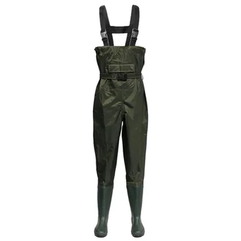 15% Chest Wader Nylon/PVC Waterproof Fishing Hunting Waders for Men and Women