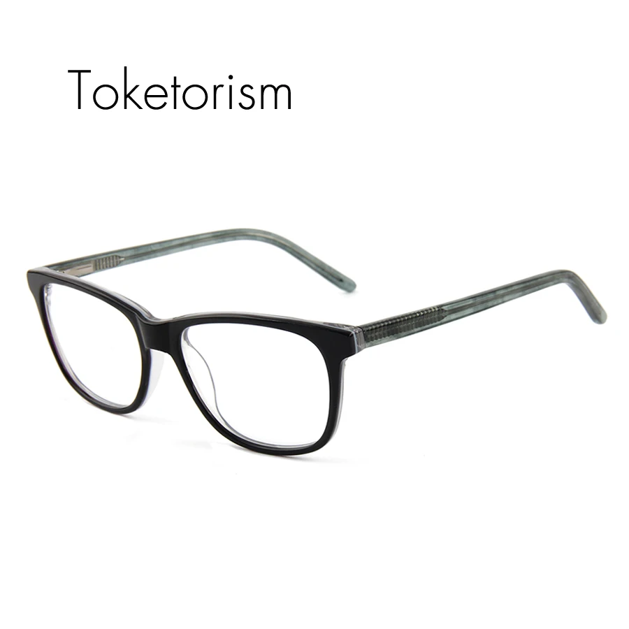 Toketorism rectangle lunettes hommes femmes Optique Verre Prescription Lunettes Lunettes de Lecture Myopie Lunettes Cadre Oculos