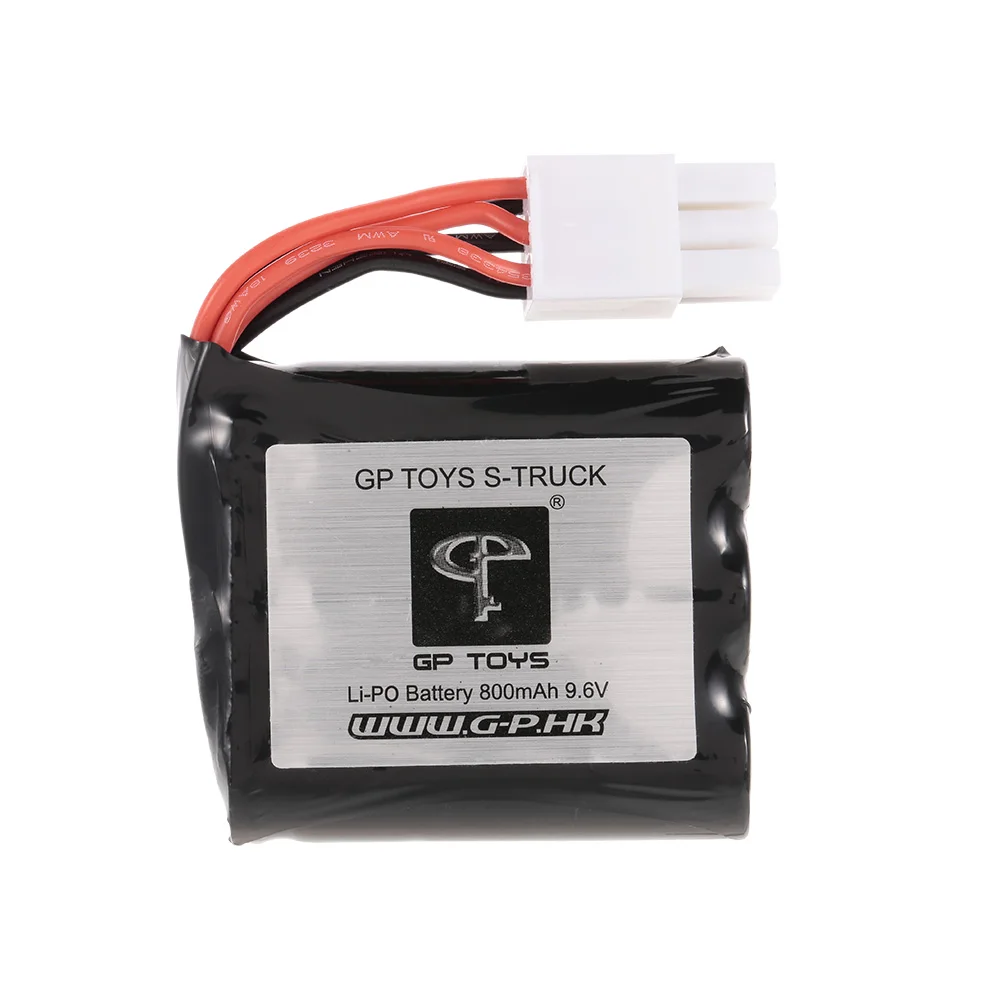 

9.6V 800mAh Lipo Battery for GPTOYS Foxx S911 1/12 RC Car Monstruo Truck Off-Road RC Car Rock Crawler
