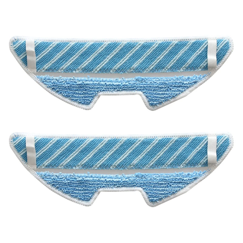 

Sweeping Mop Cloths Robot​ Vacuum cleaner For Conga 1290 1390 Series 2pcs Cleaning Rags Tool Replacement Part Set