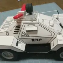 3-D модель для рисования, органический мобильный полицейский патруль, руководство, командная машина(краткое издание), игрушка